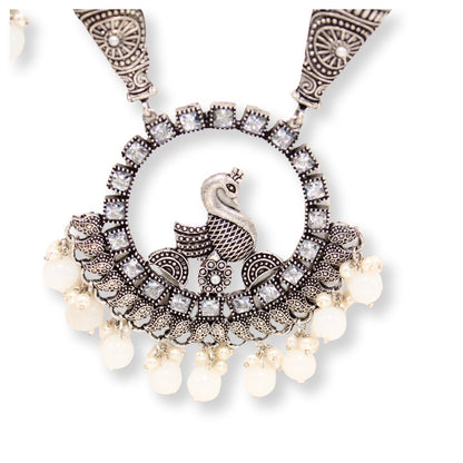 MAYURA PENDANT SET - WHITE