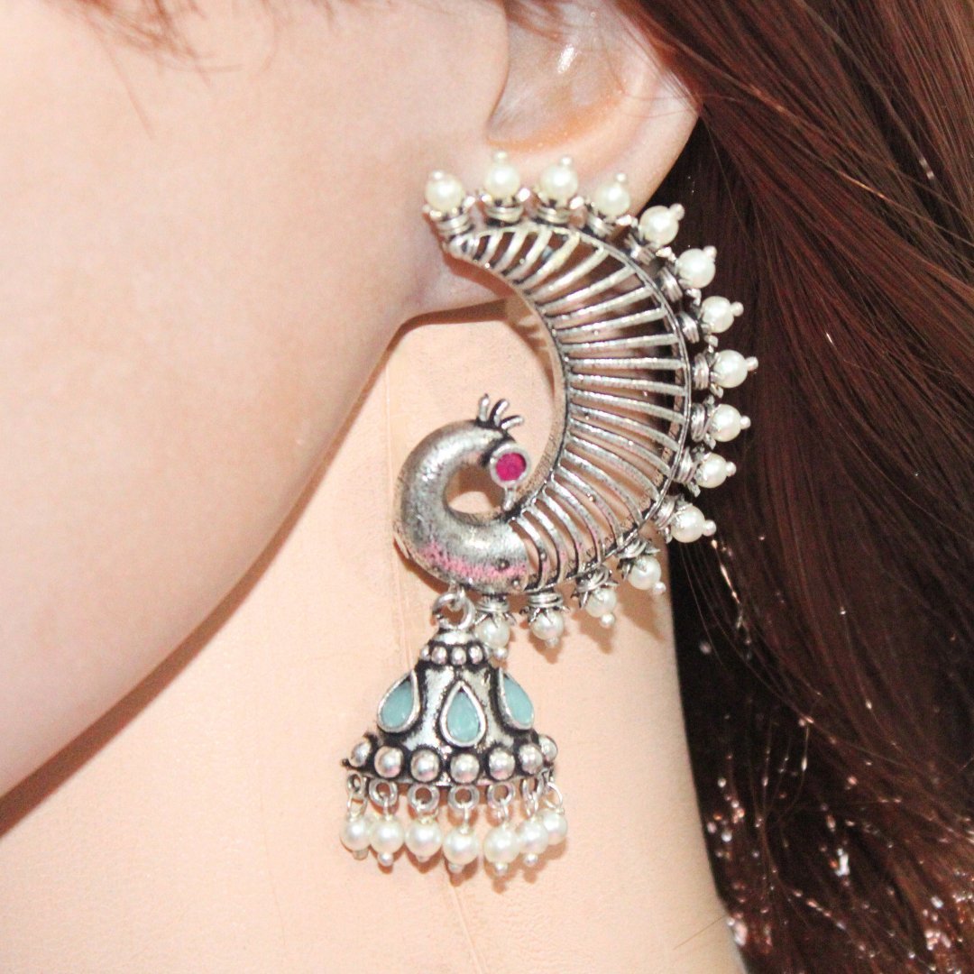 MOR KARNPHOOL EARRING-MINT