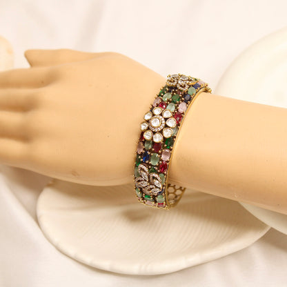Multicolour Kundan Mosaic Kada – product view 13