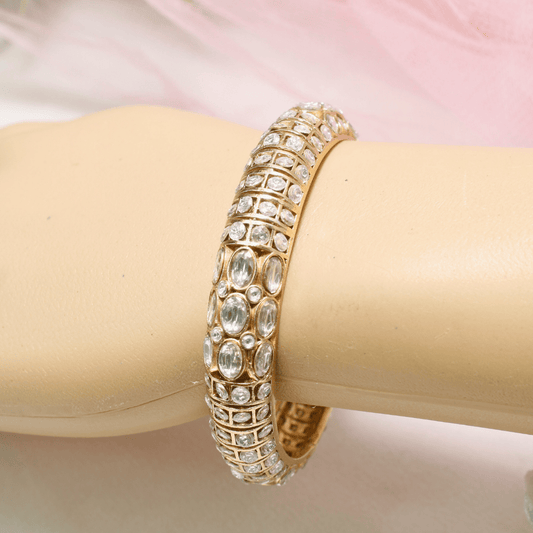 NAGINA BANGLES - GOLDEN FINISH - SET OF 2