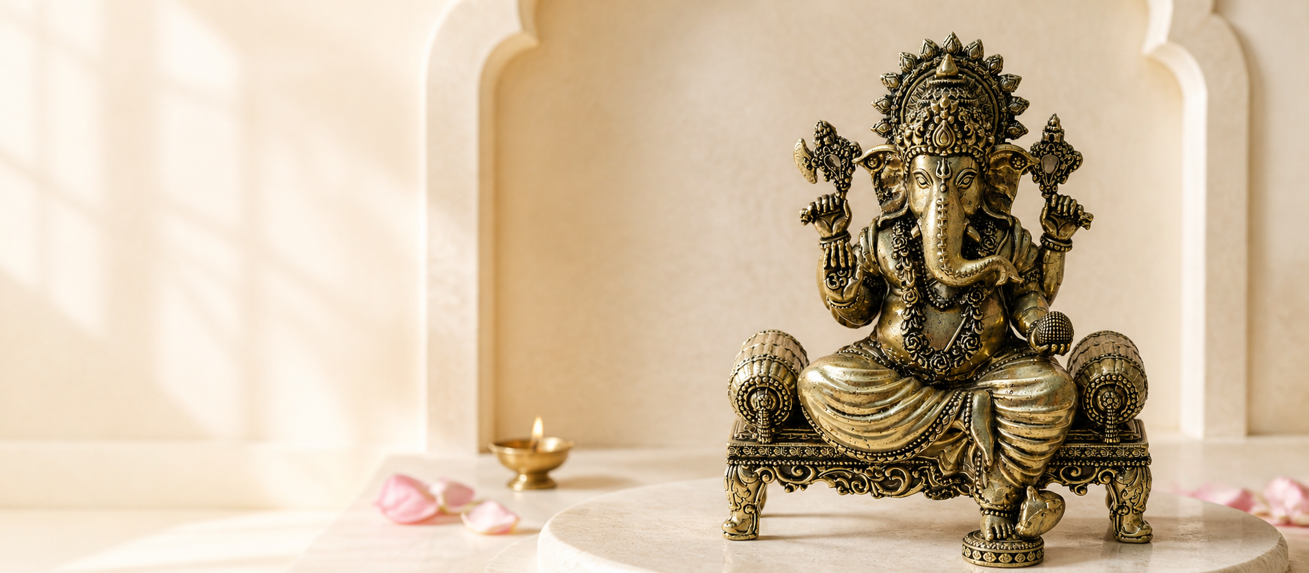 Navraee Brass Idols and Sacred Décor