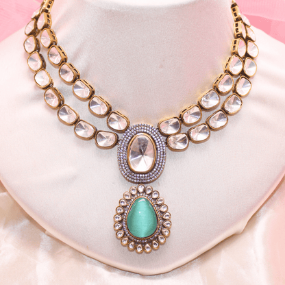 POLKI NECKLACE SET - CELEBRITY INSPIRED