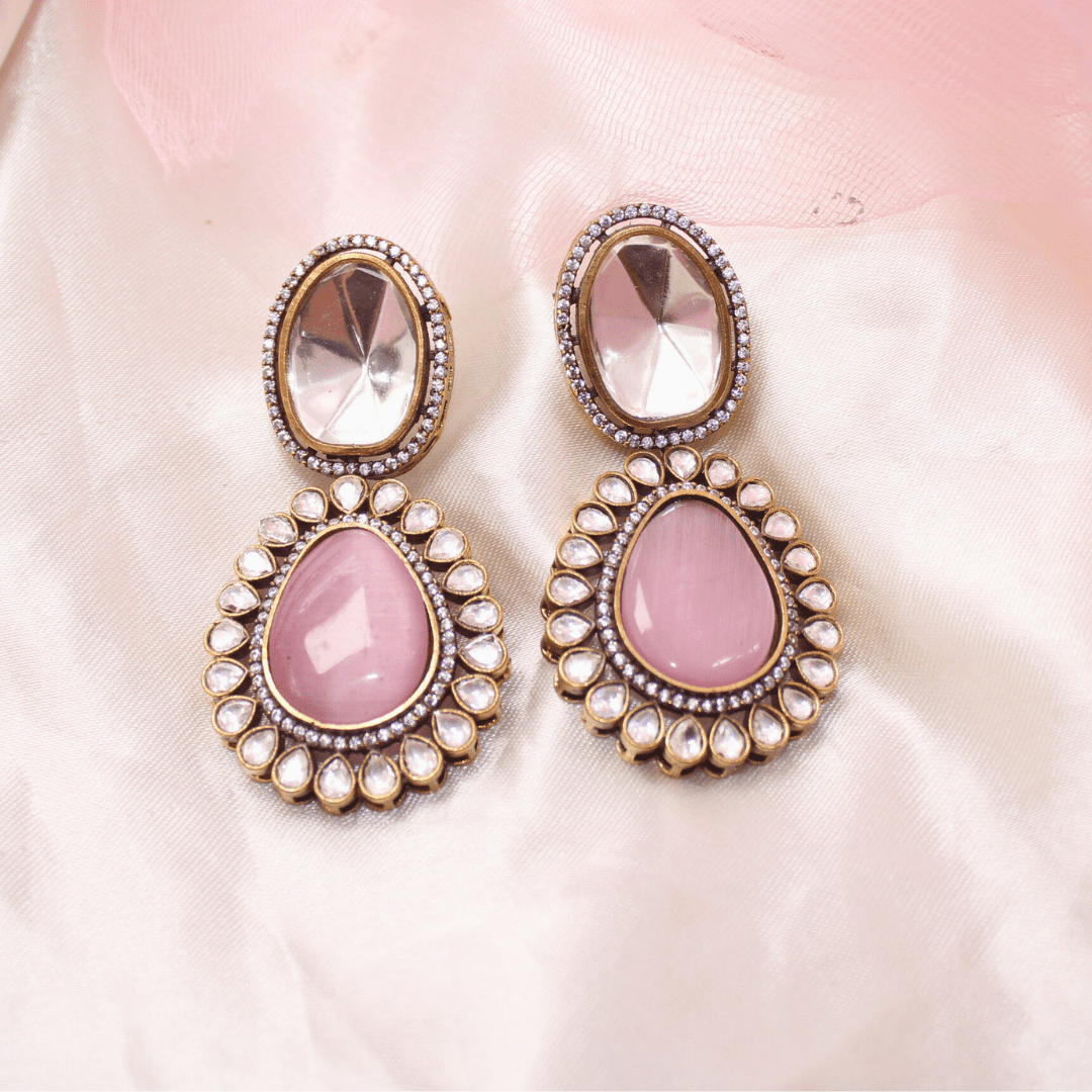 POLKI NECKLACE SET - CELEBRITY INSPIRED