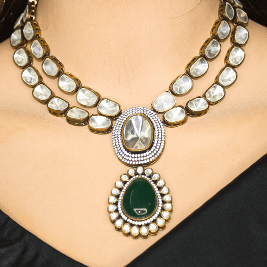 POLKI NECKLACE SET - CELEBRITY INSPIRED