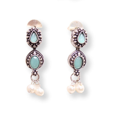 RATNA SHREE NECKLACE SET - TURQUOISE