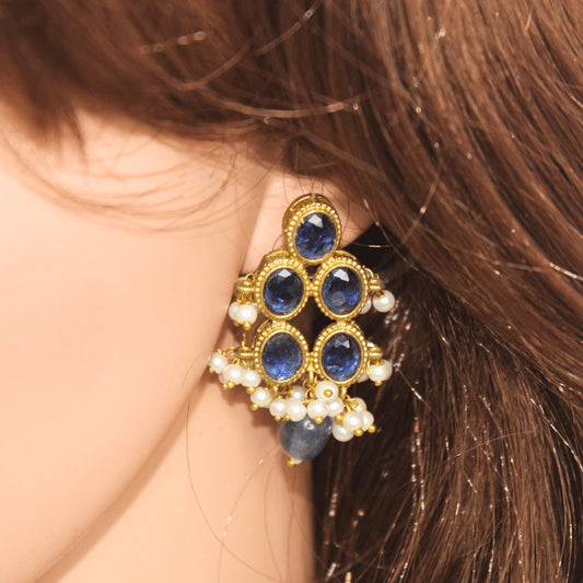 RING HASLI NECKLACE- STONE PENDANT