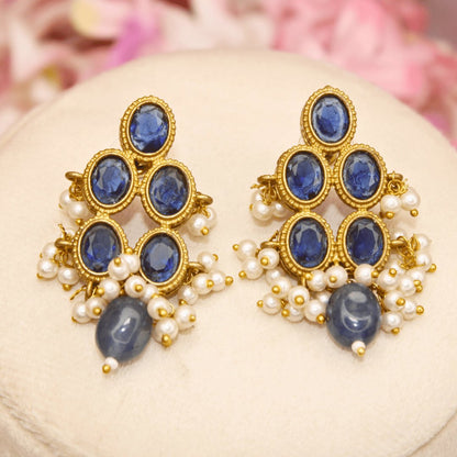 RING HASLI NECKLACE- STONE PENDANT