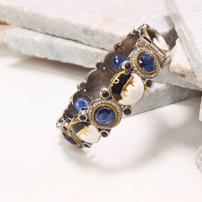 SABYASACHI INSPIRED MEENAKARI KADA-BLUE