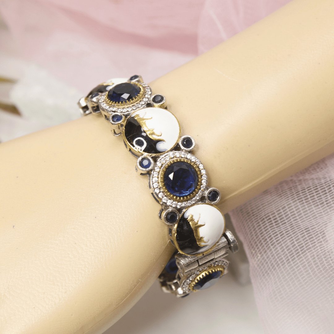 SABYASACHI INSPIRED MEENAKARI KADA-BLUE
