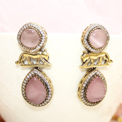 SABYASACHI INSPIRED NECKLACE - MAUVE