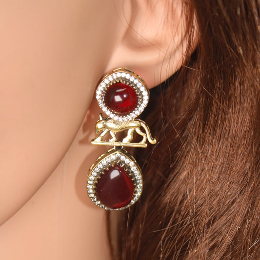 SABYASACHI INSPIRED NECKLACE - RED