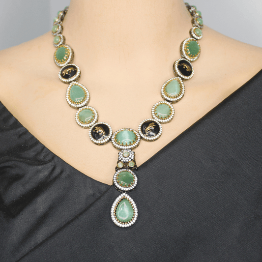 SABYASACHI INSPIRED NECKLACE SET - LG