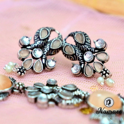 SATRANG NECKLACE SET LIGHT BROWN