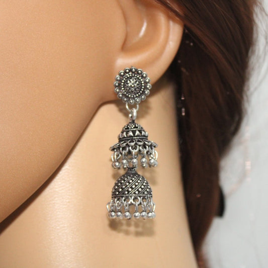 SHRIVI CHAKRA CHHATRI JHUMKI