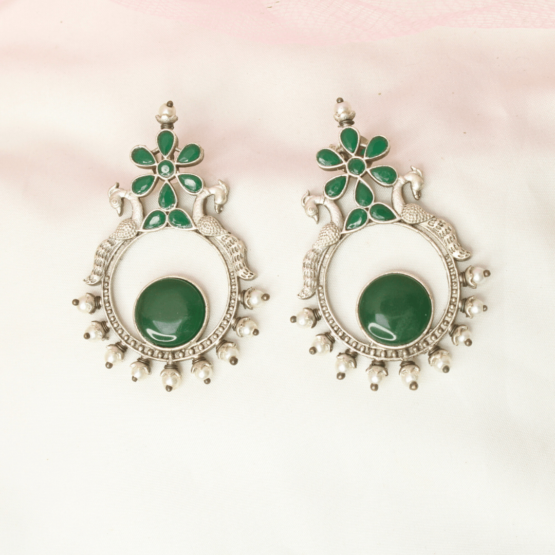 SILVER LOOK ALIKE HASLI - GREEN