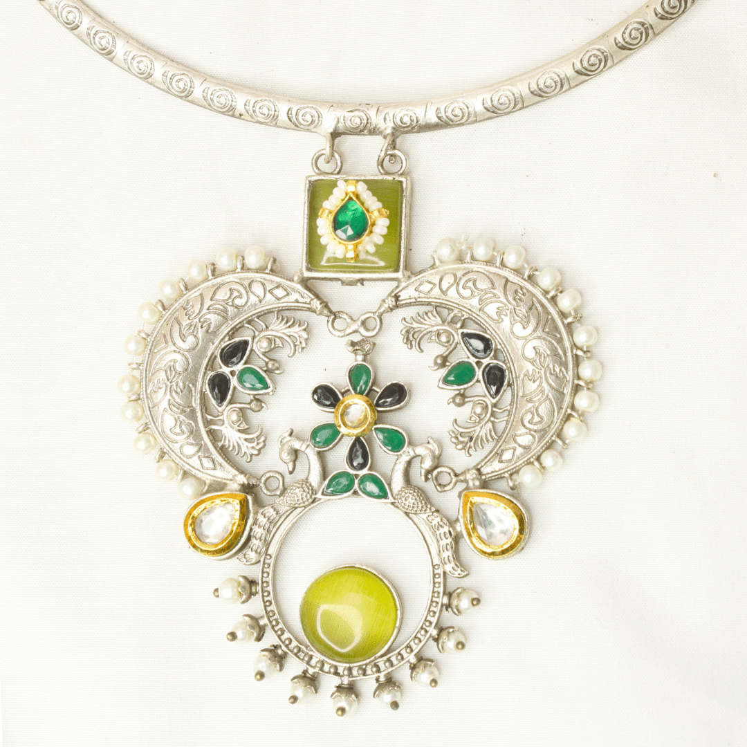 SILVER LOOK ALIKE HASLI - YELLOW