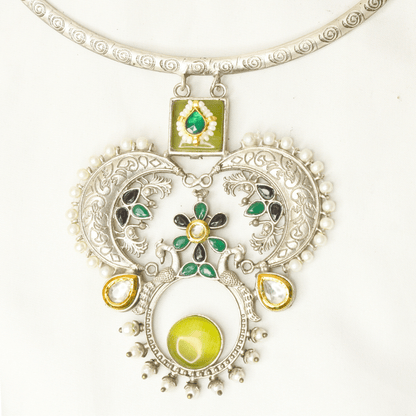 SILVER LOOK ALIKE HASLI - YELLOW