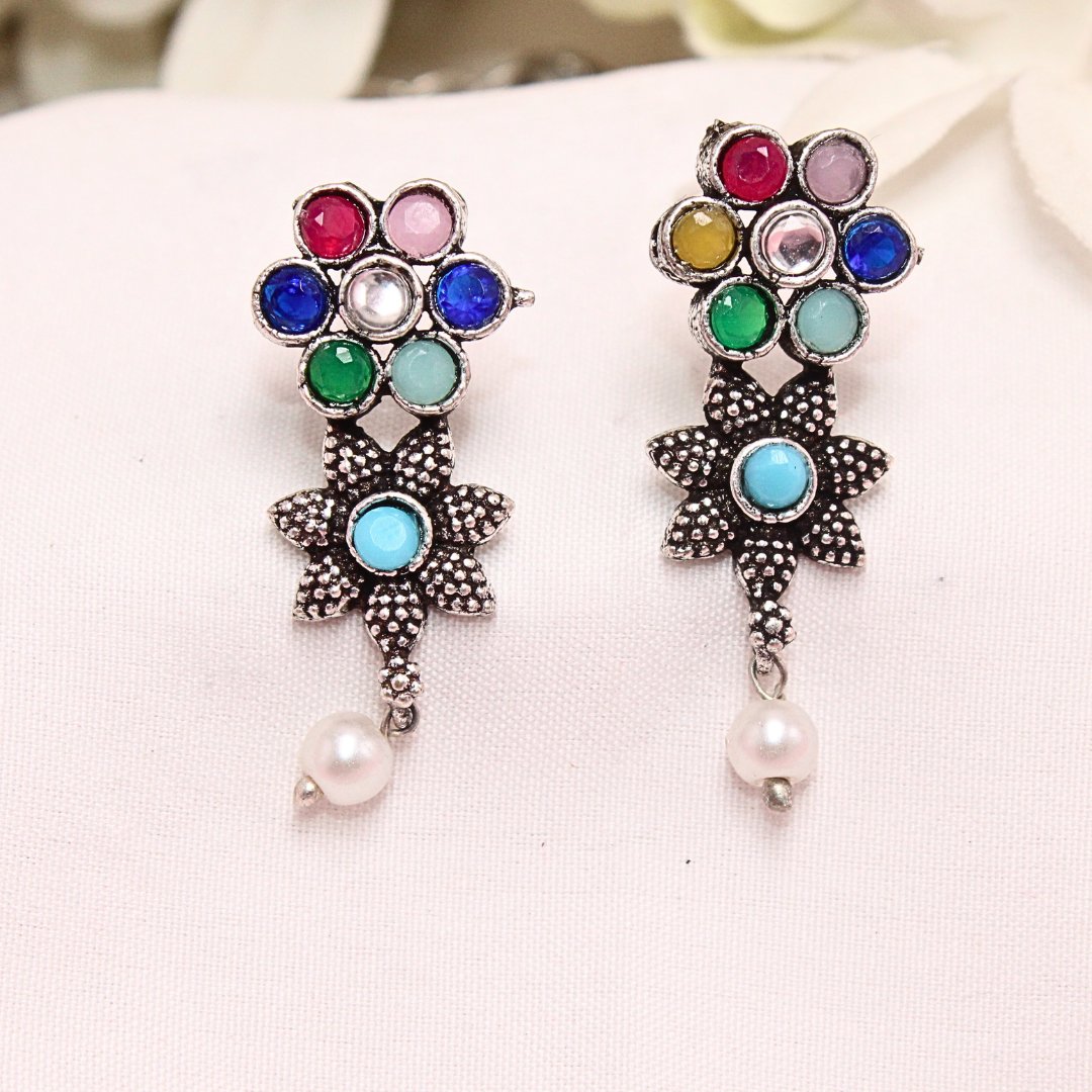 SITARA NECKLACE SET - MULTICOLOUR