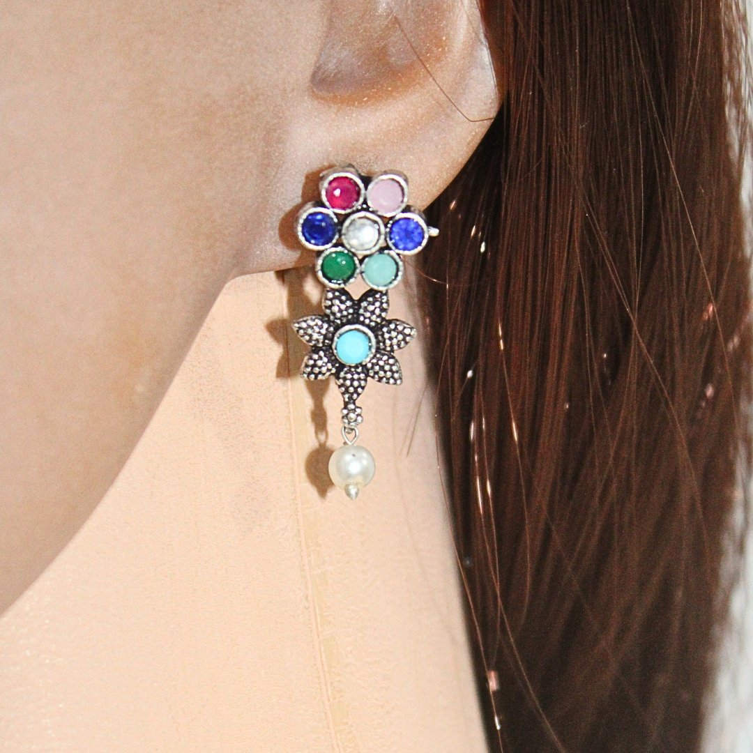 SITARA NECKLACE SET - MULTICOLOUR