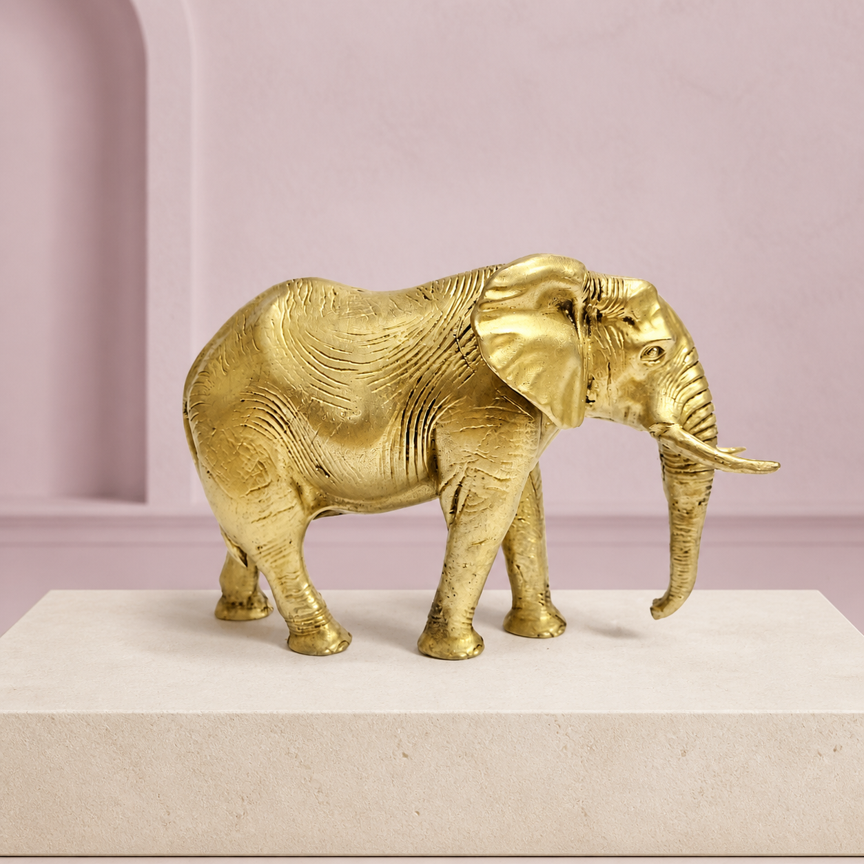 standing elephant polished premium product image