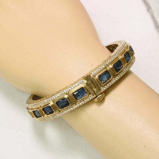 SUHANA MOISSANITE KADA - BLUE