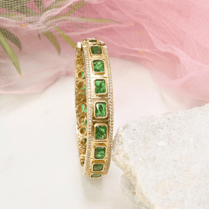 SUHANA MOISSANITE KADA - GREEN