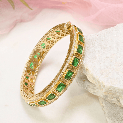 SUHANA MOISSANITE KADA - GREEN