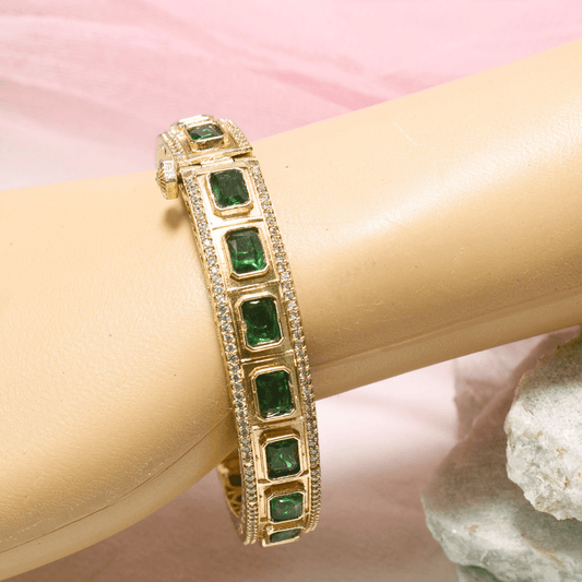 SUHANA MOISSANITE KADA - GREEN