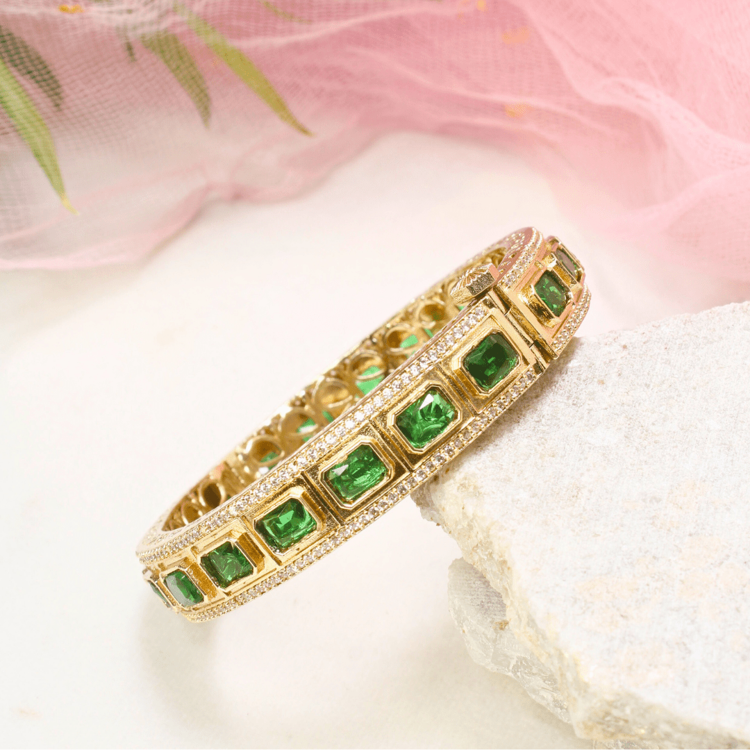 SUHANA MOISSANITE KADA - GREEN