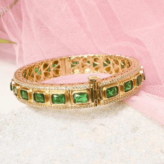 SUHANA MOISSANITE KADA - GREEN