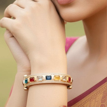 SUHANA MOISSANITE KADA-MULTICOLOUR