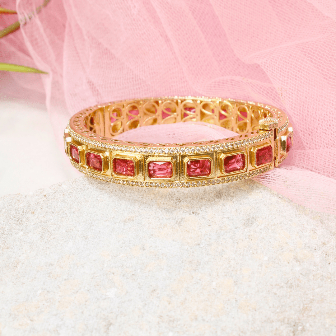 SUHANA MOISSANITE KADA - RED