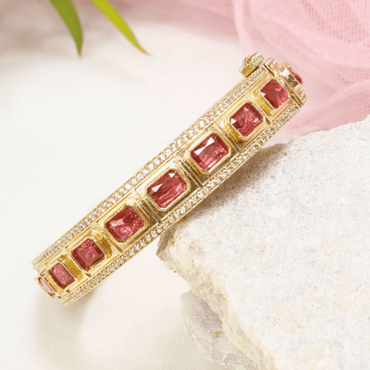 SUHANA MOISSANITE KADA - RED