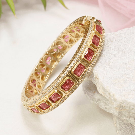 SUHANA MOISSANITE KADA - RED