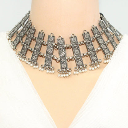 VINTAGE ELEGANCE CHOKER NECKLACE