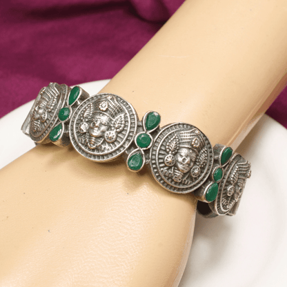 VINTAGE LOOK DEVI KADA - GREEN