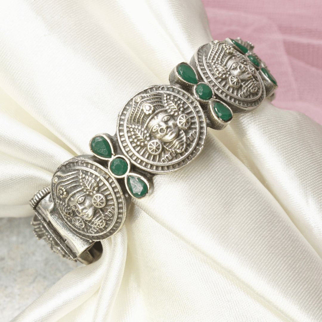 VINTAGE LOOK DEVI KADA - GREEN