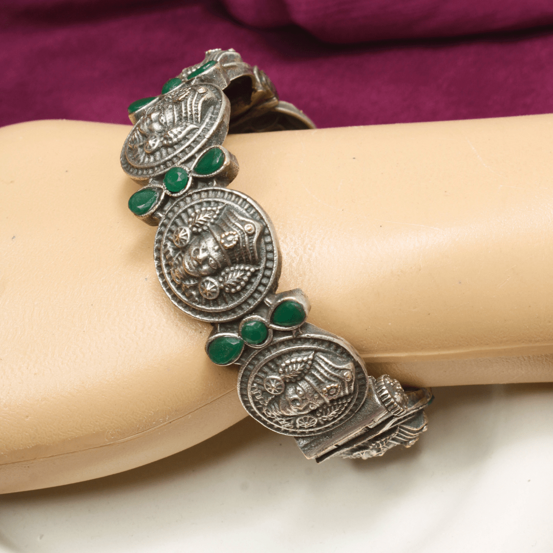 VINTAGE LOOK DEVI KADA - GREEN