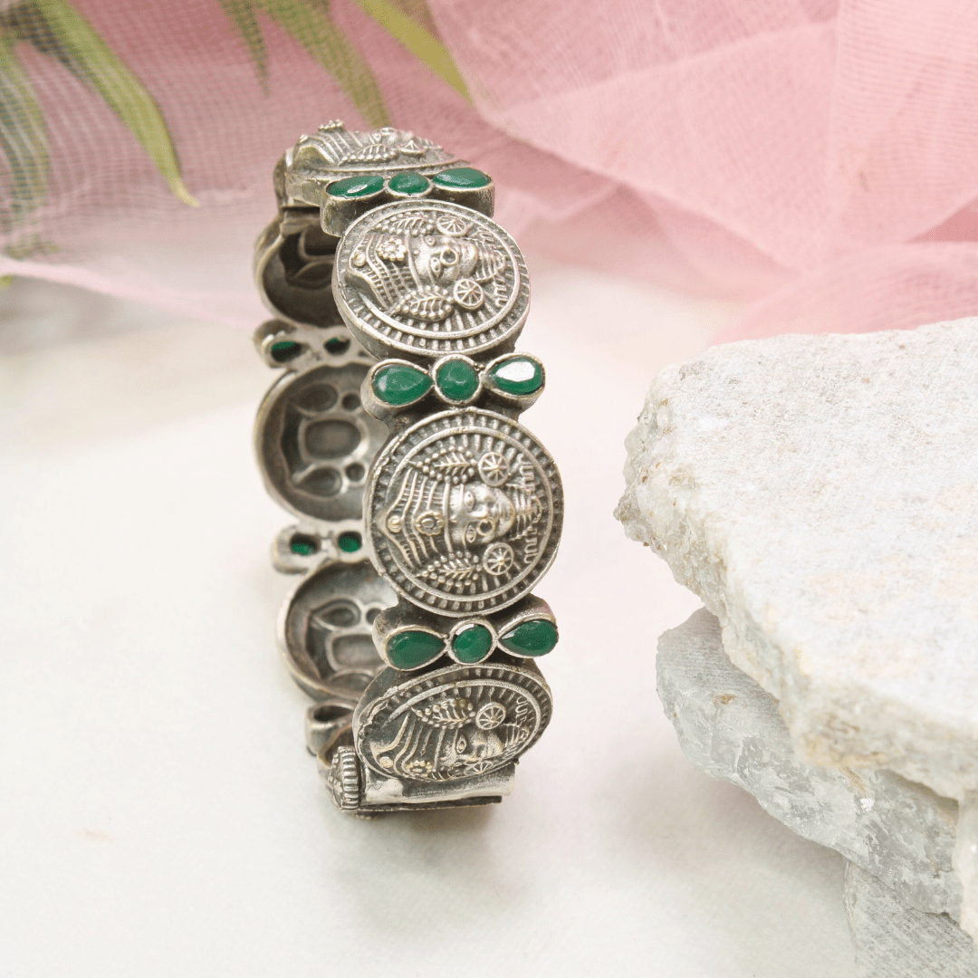 VINTAGE LOOK DEVI KADA - GREEN