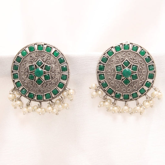 VIRASAT ROUND STUD - GREEN