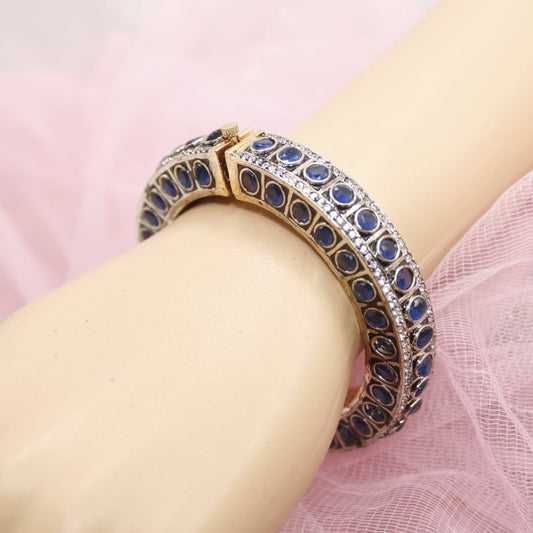 ZIRCON KADA GOLD PLATED - BLUE