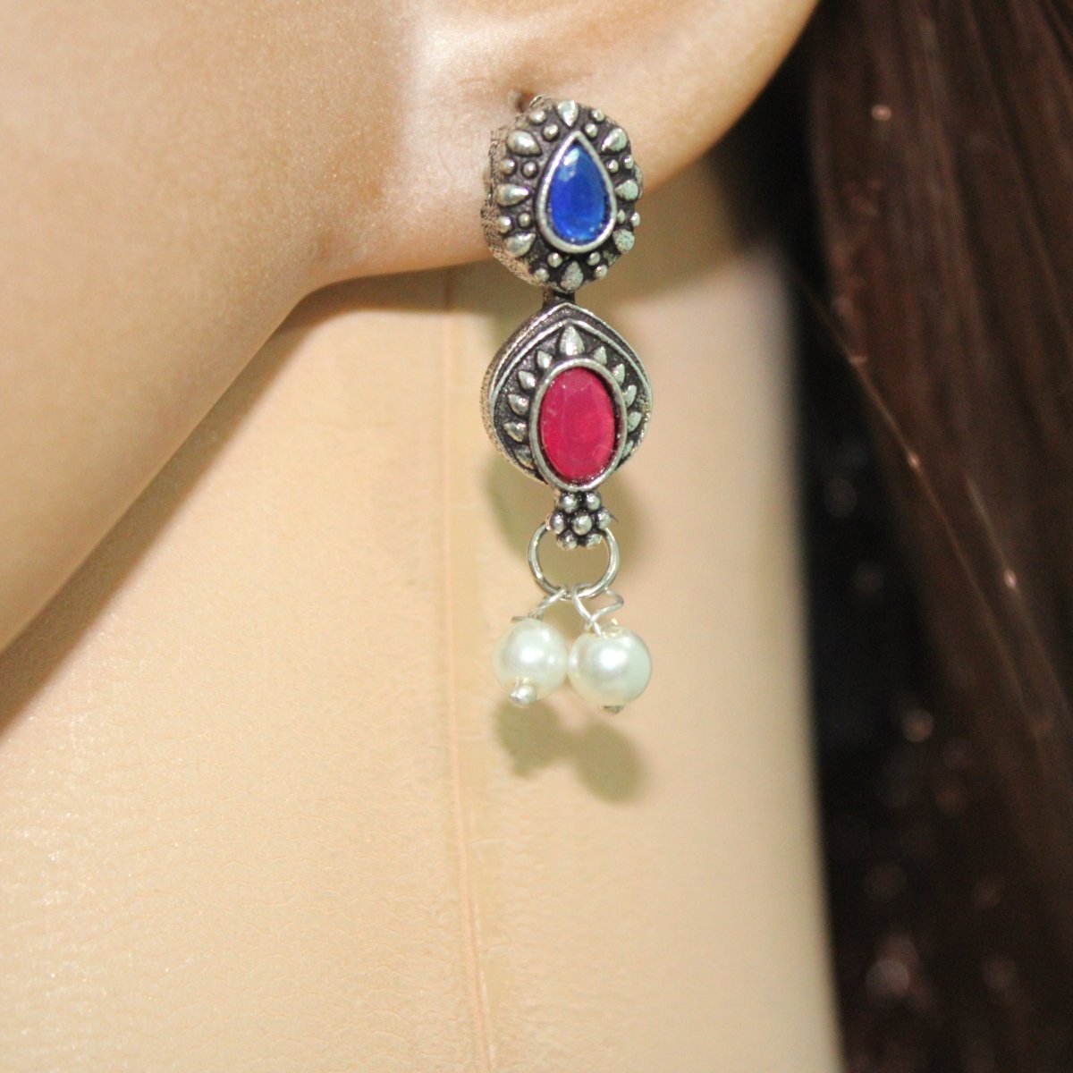 RATNA SHREE NECKLACE SET - MULTICOLOUR